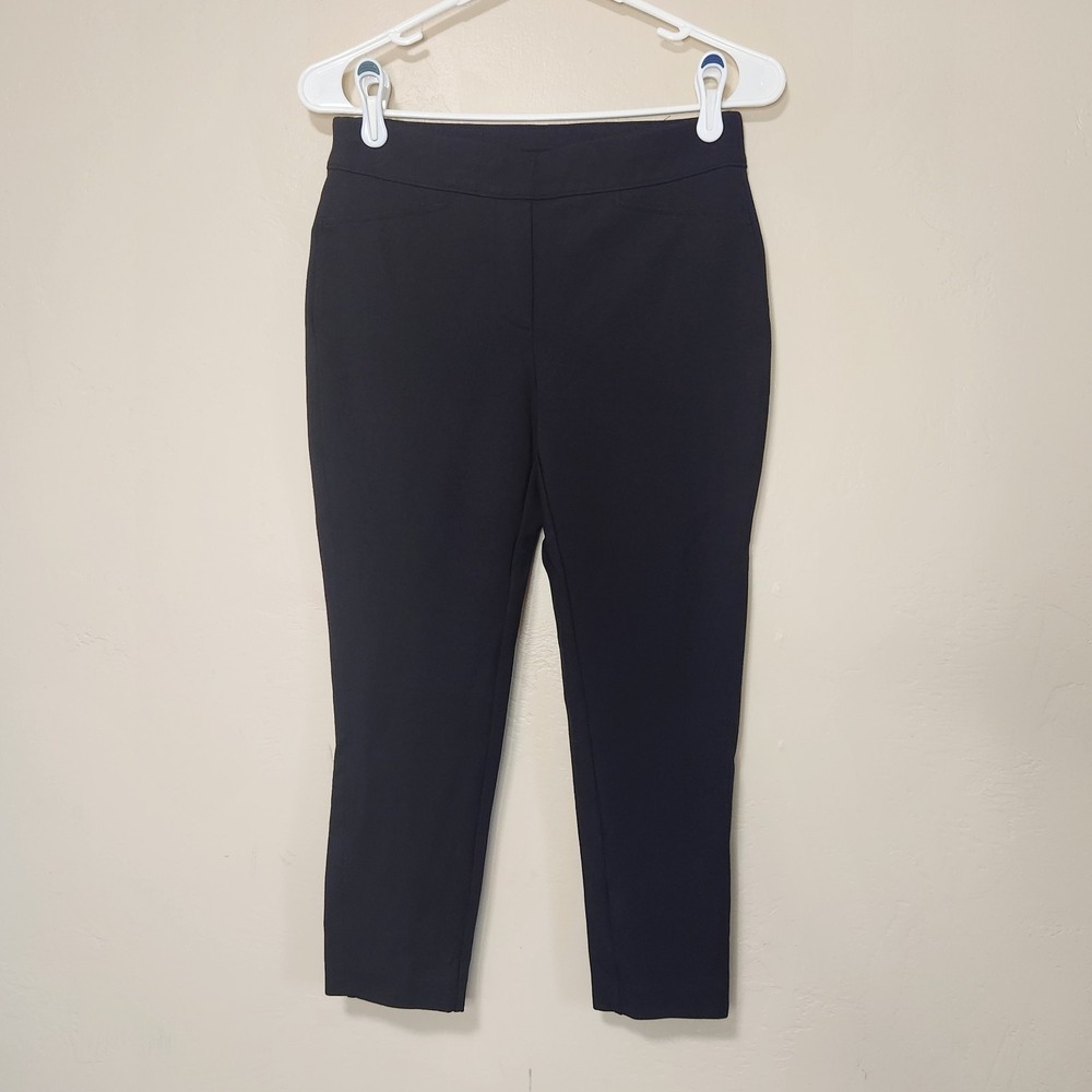 Chico's Black Tapered‎ Dress Pants Size 0